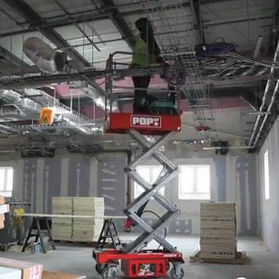 Pop Up Push 8 4.5m Electric Scissor Lift Hire St-Just-in-Penwith