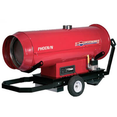 Indirect Diesel Fired Space Heater Hire