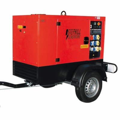 20kVA Road Tow Diesel Generator Hire Droitwich-Spa