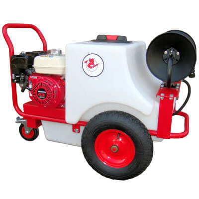 Mini Bowser Petrol Pressure Washer Hire Rugeley