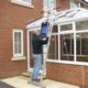 Conservatory Roof Ladder Hire