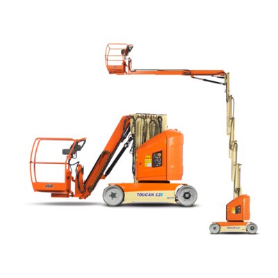 JLG Toucan T12E Plus 12m Electric Mast Boom Lift Hire Rayleigh