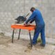 350mm Electric Masonry Saw Bench Hire