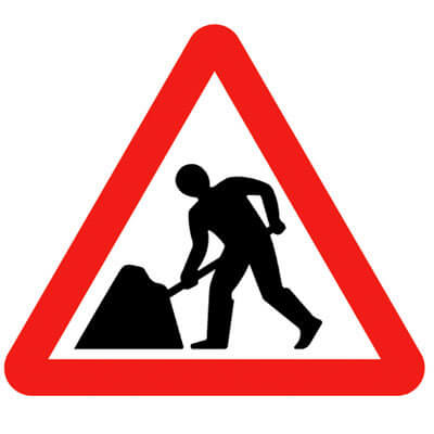 Road Works Sign Hire