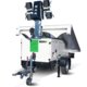 Road-tow solar lighting tower hire