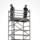 White background marketing image of a scaffold tower.