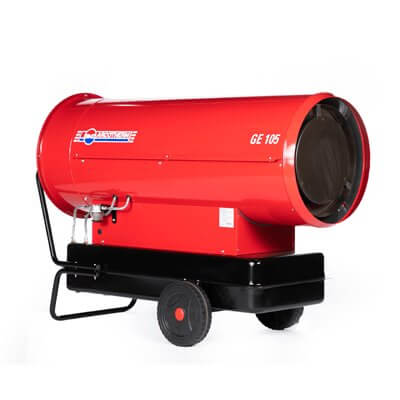 111kw direct fired diesel space heater hire