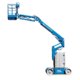 A Genie Z-30/20 N RJ 10m Electric Articulating Boom Lift on a white background.