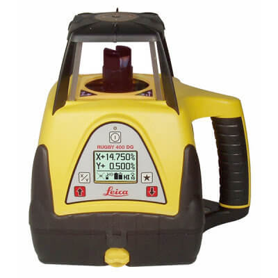 Leica Rugby 400 Dual Grade Rotary Laser Level