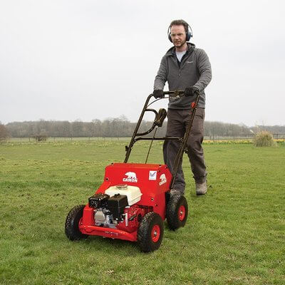 Petrol Lawn Aerator Hire Exeter