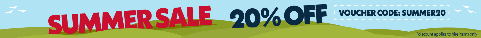 Summer Sale 20% Off