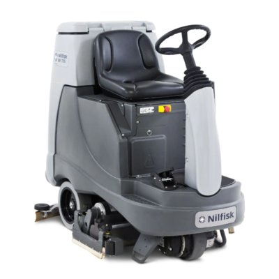 Nilfisk BR755 Ride On Scrubber Dryer Hire Thornaby-on-Tees
